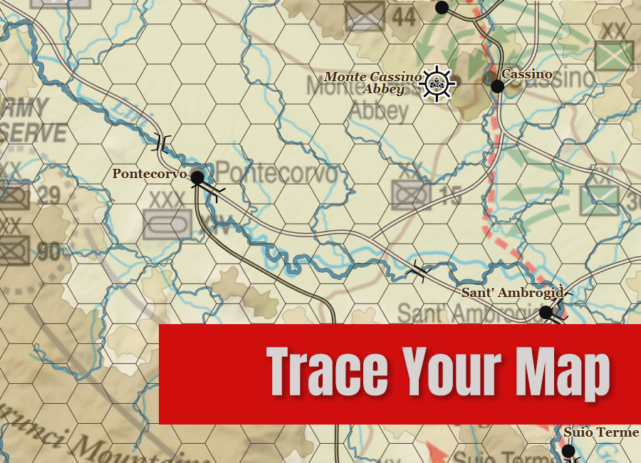Trace Your Map example with source map overlay